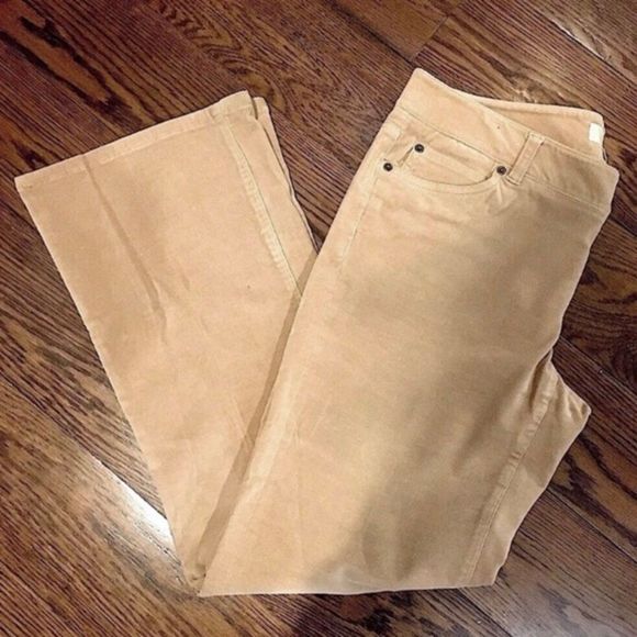 MICHAEL Michael Kors Camel Corduroy Pants Sz 10 - Picture 7 of 7